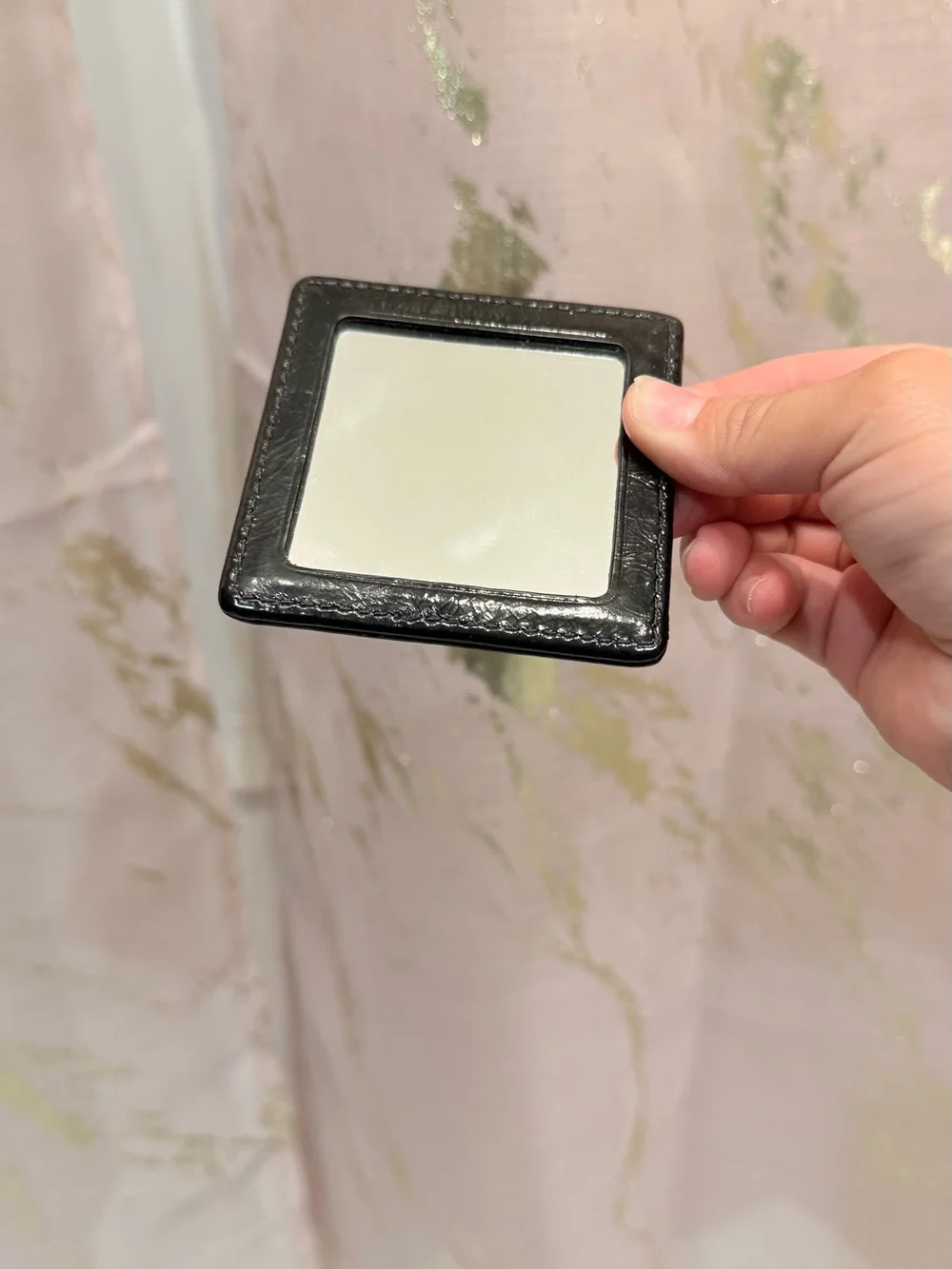 Coach Black Leather mirror